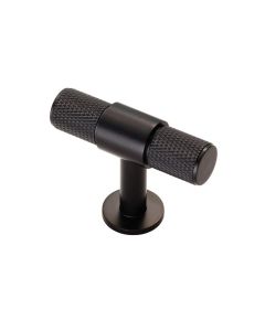 Fingertip FTD701MB Ftd Knurled T-Bar Knob Matt Black