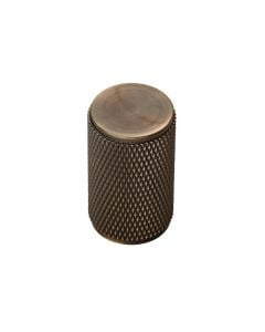 Fingertip FTD702AB Ftd Knurled Knob Antique Brass