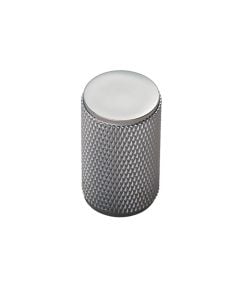 Fingertip FTD702CP Ftd Knurled Knob Polished Chrome