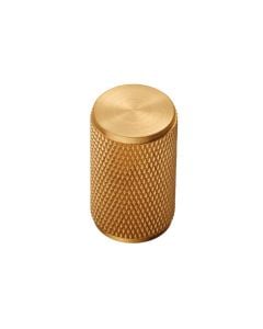 Fingertip FTD702SB Ftd Knurled Knob Satin Brass