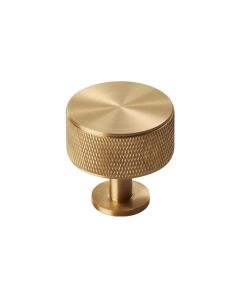 Fingertip Ftd703Sb Ftd Knurled Radio Knob Satin Brass