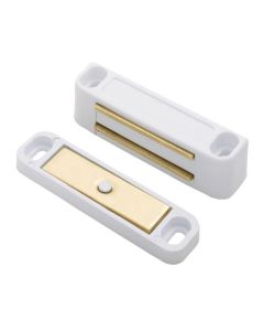 Fingertip FTD835ANWH Ftd Nylon Magnetic Catch (2 Kg Pull) 42 X 14 X 14mm Matt White