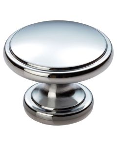 Carlisle Brass FTD524SCP Oxford Knob 32mm 32mm Polished Chrome
