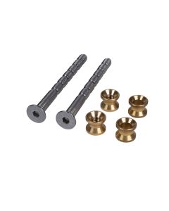 Complete Back to Back Fixing Kit for Universal Fix products, for a door thickness of up to 85mm. FX-UF-FK-BB