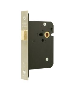 Mortice Upright Latch-101mm Case -82mm Backset G4053 By Imperial Locks Satin Brass G4053-101-SB