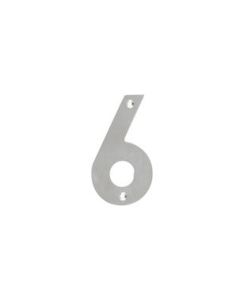 Frelan Screwfix Numeral 100mm JSS-6&9 Satin Stainless Steel