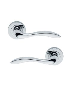 Manital GI5CP Giava Lever On Concealed Fix Round Rose Cro (Polished Chrome) Polished Chrome