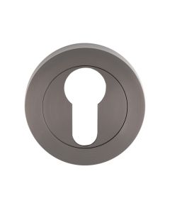 Carlisle Brass Escutcheon - Euro Profile On Concealed Fix Round Rose Anthracite GK4001ANT