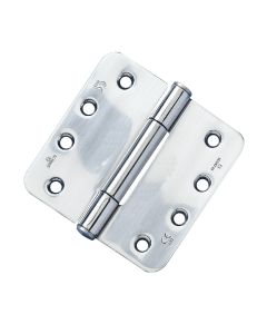 Royde & Tucker H209 HI-LOAD concealed bearing butt Hinge 101.6x101.6x3mm Polished Stainless Steel