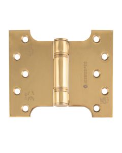 Eurospec H2N1435PVD 101.6 X 127 X 3mm Parliament Hinge C/W Screws Stainless Brass
