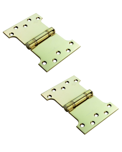 Eurospec H2N1446PVD 101.6 X 152 X 3.5mm Parliament Hinge C/W Screws Stainless Brass