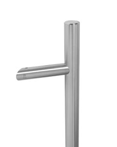 BLU, Offset Round 'T' Bar Pull Handle, 600mm, Secret Fix, 316 Satin Stainless Steel HAB6-600-SF-SSS