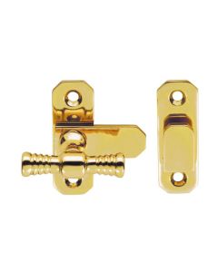 Fingertip WF13 Ftd T- Handle Fastener 57 X 19mm Polished Brass