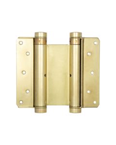 Frelan Double Action Steel Spring Hinge 150mm Electro Brassed 150mm HB3005-6PB