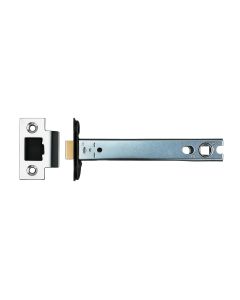 Ironzone Heavy Duty Bolthrough Tubular Latch 152mm with 132mm Backset Polished Stainless Steel