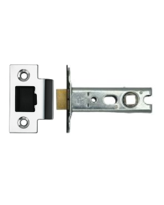 Ironzone Heavy Duty Bolthrough Tubular Latch 76mm with 56mm Backset Polished Stainless Steel