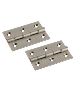 Carlisle Brass HDPBW61SN 102 X 67 X 4mm Double Phosphor Bronze Washered Butt Hinge Satin Nickel