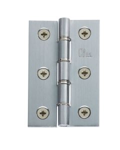 Carlisle Brass HDSSW2SC Hinge-Double Stainless Steel Washered Brass But Complete With No 8 Screws Satin Chrome