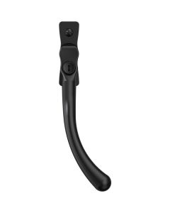 Carlisle Brass Heritage Pear Drop Casement Handle - Matt Black, 40Mm Pin, Right Hande CB700572
