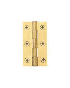 Heritage Brass HG99-120-NB Hinge Brass 2 1/2" x 1 3/8" Natural Brass finish
