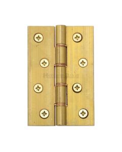 Heritage Brass HG99-350-NB Hinge Brass with Phosphor Washers 4" x 2 5/8" Natural Brass finish