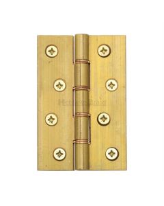 Heritage Brass HG99-350-SB Hinge Brass with Phosphor Washers 4" x 2 5/8" Satin Brass finish