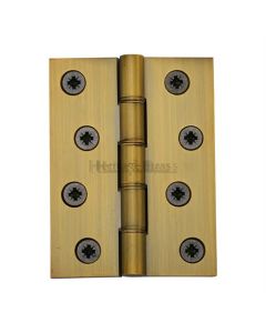 Heritage Brass HG99-355-AT Hinge Brass with Phosphor Washers 4" x 3" Antique Brass finish