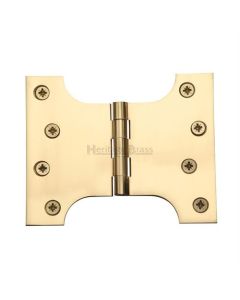 Heritage Brass HG99-395-PB Parliament Hinge Brass 4" x 4" x 6" Polished Brass finish