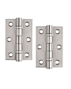 Eurospec HIN1322/7SSS Eurospec 76 X 51 X 2mm Ball Bearing Hinge - Grade 7 Satin Stainless Steel