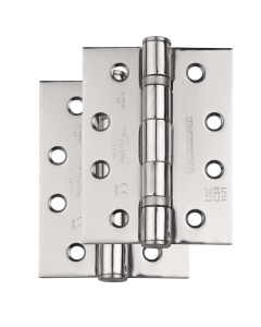 Eurospec HIN1433P/13BSS Eurospec 102 X 76 X 3mm Ball Bearing Hinge - Grade 13 Bright Stainless Steel