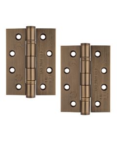 Eurospec HIN1433P/13AB Eurospec 102 X 76 X 3mm Ball Bearing Hinge - Grade 13 Antique Brass