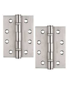 Eurospec HIN1433P/13SSS Eurospec 102 X 76 X 3mm Ball Bearing Hinge - Grade 13 Satin Stainless Steel