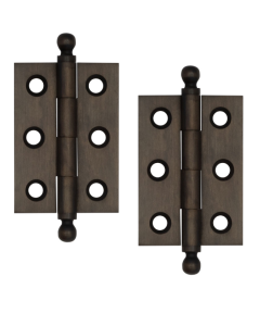 Hoxton Finial Hinge 50x35 Dark Bronze HOX800DB Dark Bronze
