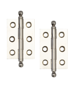 Hoxton Finial Hinge 50x35 Polished Nickel HOX800PN Polished Nickel