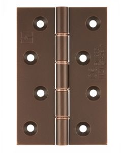 Simonswerk 1240CE Double Phosphor Bronze Washered Brass Butt Hinge CE marked FD30 fire rated 100mm x 65mm c/w Screws Imitation Bronze