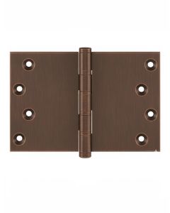 Simonswerk P1564 Ball Race Brass Butt Projection Hinges 101.6mm x 152mm c/w Screws Imitation Bronze