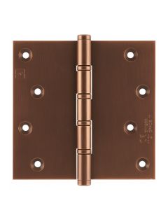 Simonswerk 1560CE Ball Race Brass Butt Projection Hinges CE marked FD30 fire rated 100mm x 100mm c/w Screws Copper Bronze
