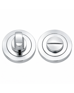 IRONZONE IRZ004CP Bathroom Turn and Release 50mm - Polished Chrome