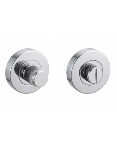 IRONZONE Linear Thumbturn & Release With 5mm Spindle & Fixings Polished Chrome