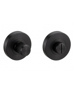 IRONZONE Linear Thumbturn & Release With 5mm Spindle & Fixings Matt Black