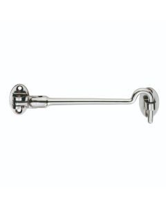 STEELWORKS Cabin Hook And Eye 150mm Grade 304 Polished Stainless Steel