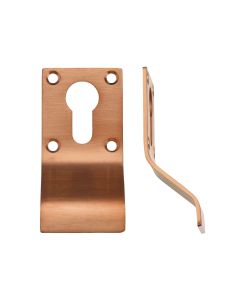 STEELWORKS Cylinder Latch Pull Euro Profile 88mm x 43mm Bronze