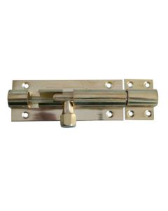 Frelan Brass Straight Barrel Bolts 38mm J1001BA Polished Brass