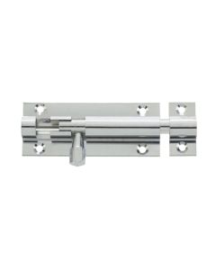 Frelan Brass Straight Barrel Bolts 152mm J1001CF Polished Chrome