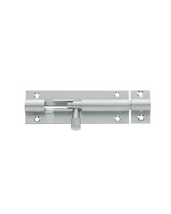 Frelan Brass Straight Barrel Bolts 75mm J1001DD Satin Chrome