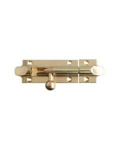 Frelan J1101 Straight Bell shaped bolts 75mm J1101-3PB Polished Brass