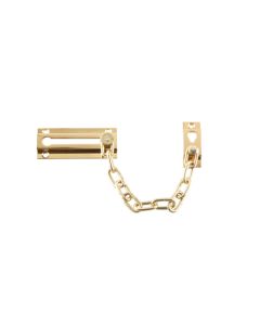 Frelan Security Door Chain 200mm J3001PB Polished Brass