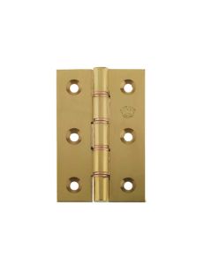 Frelan Double Phosphor Bronze Washered Hinge 76x50x3mm Polished Brass J7016PB Polished Brass