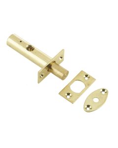 Frelan J727 61mm Mortice rack bolt 62mm with 28mm Backset J727PB Polished Brass