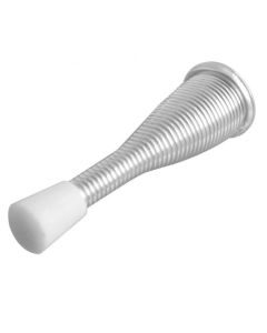 Frelan J739H Wall mounted spring door stop 75mm J739HZP Zinc Plated